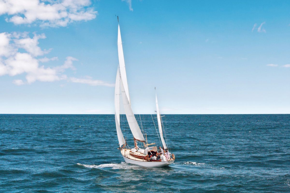 Yacht vor der Veredelung